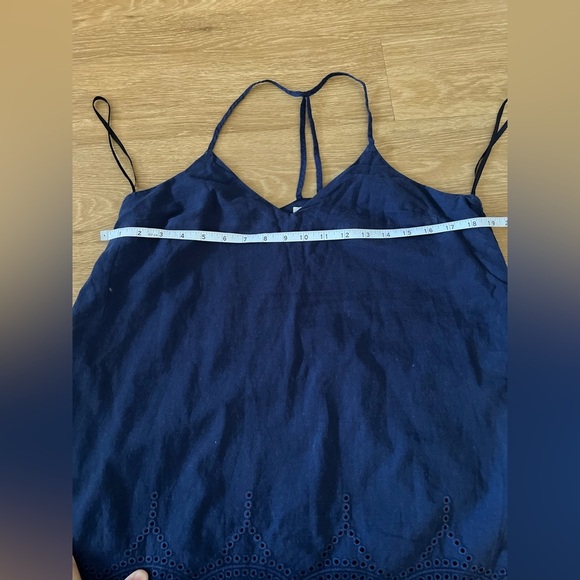 Loveriche Navy Blue Spaghetti Strap Dress, size L - Picture 5 of 9